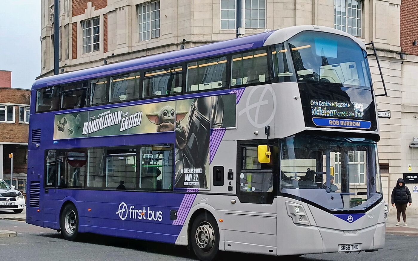 First Bus bus