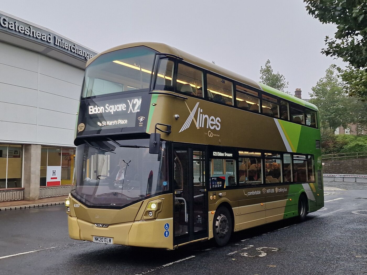 Transport North East bus